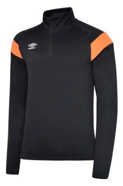 Umbro Black Poly Junior Polo Shirt