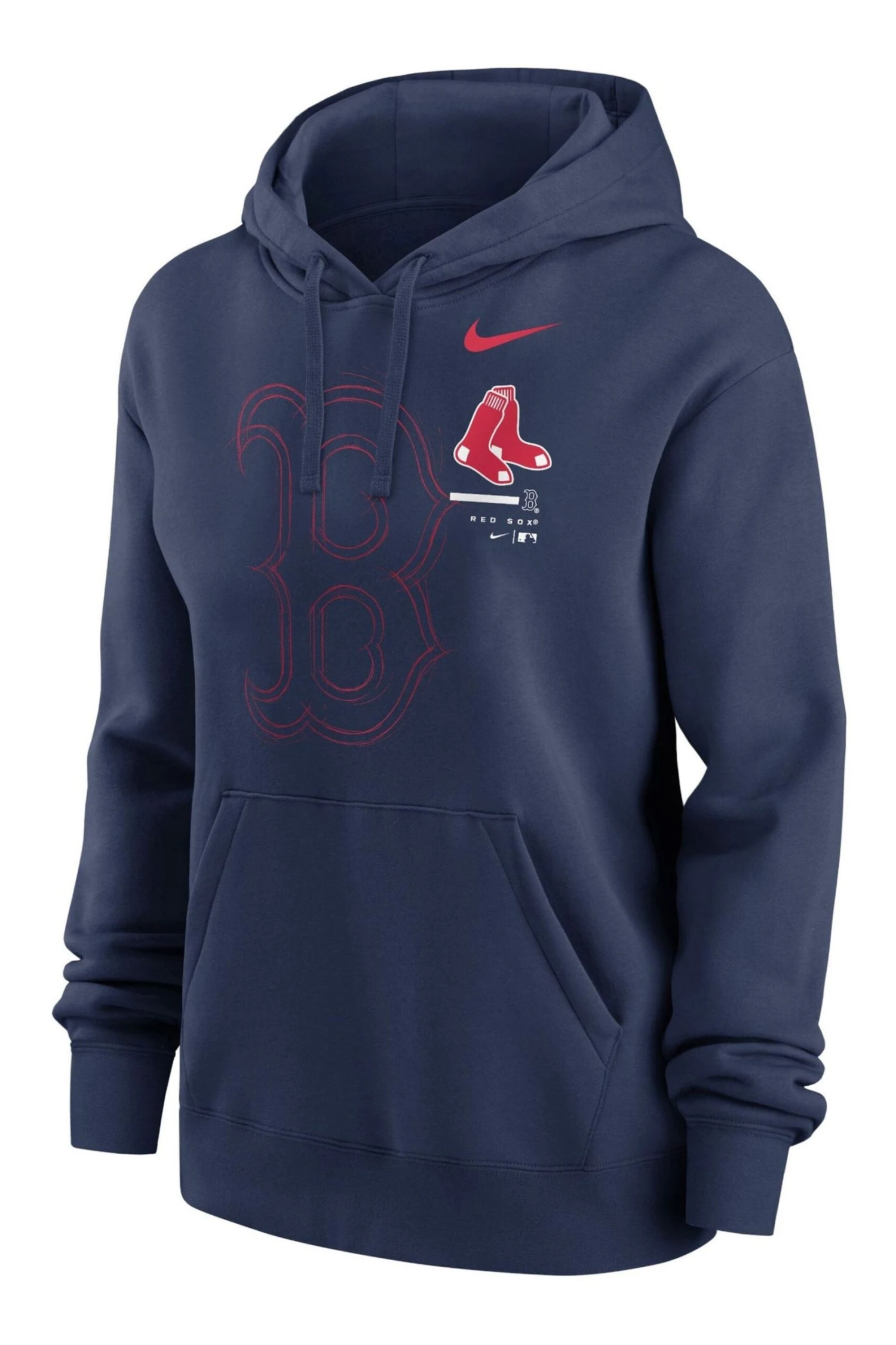Nike Blue Boston Blue Sox Big Game Pullover Fleece Hoodie 2 Nike Blue Boston Blue Sox Big Game Pullover Fleece Hoodie - Imagen 2