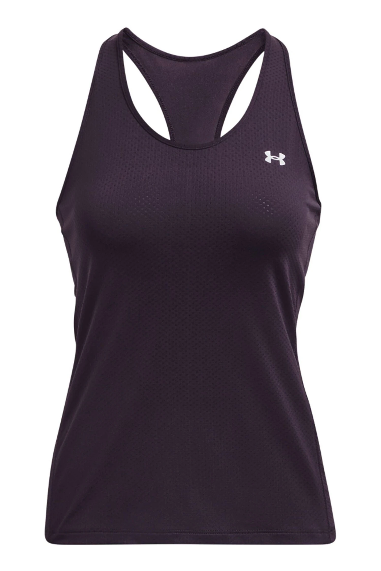Under Armour Plum Purple HG Armour Racer Tank Top 5 Under Armour Plum Purple HG Armour Racer Tank Top - Imagen 5
