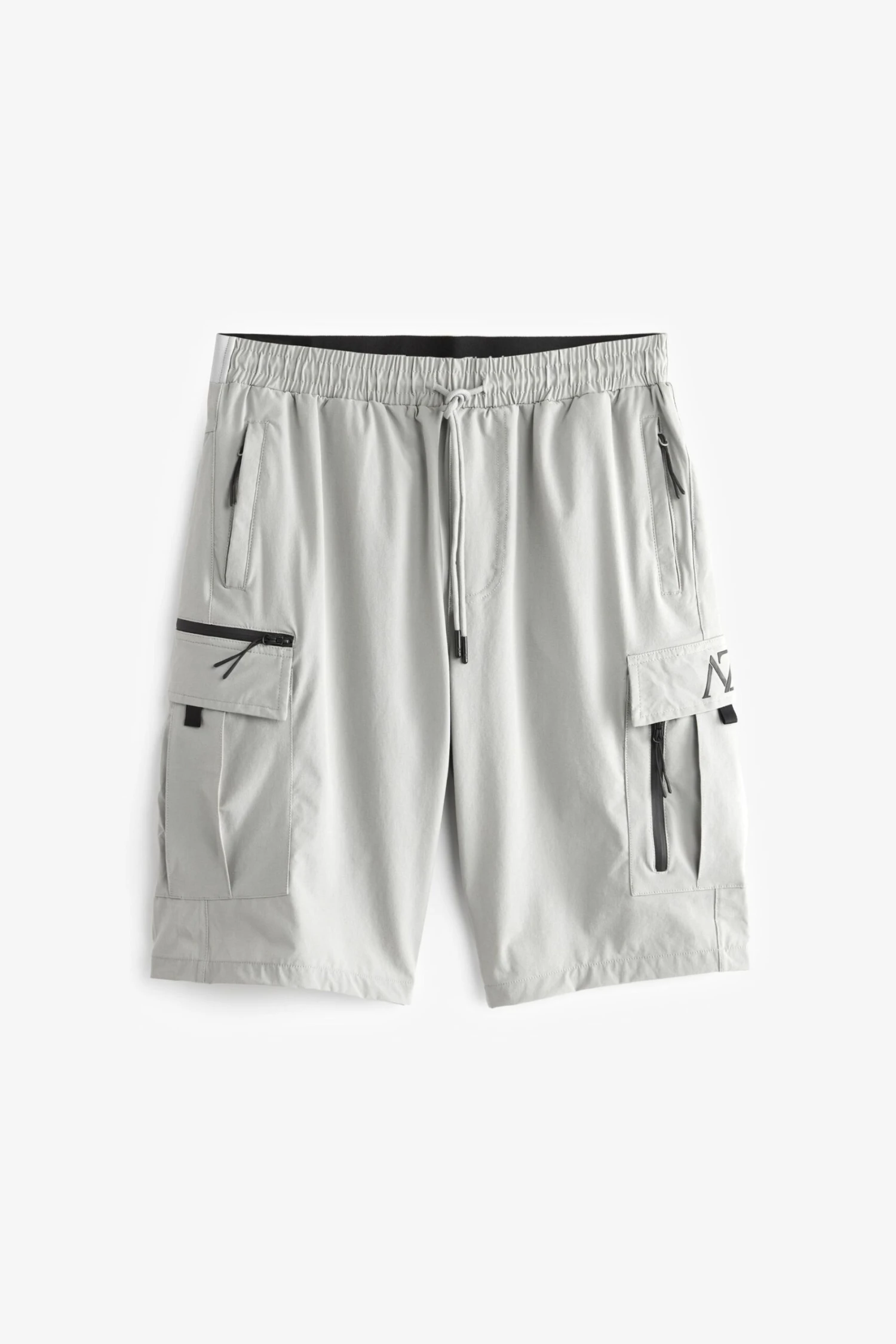 Alessandro Zavetti Grey Baresi Cargo Shorts 8 Alessandro Zavetti Grey Baresi Cargo Shorts - Imagen 8