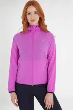 Calvin Klein Golf Pink Arena Windbreaker Jacket