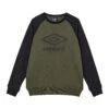 Umbro Green Core Raglan Sweatshirt