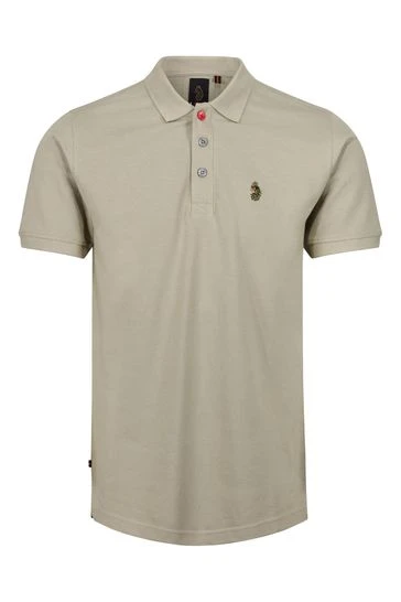 Luke 1977 Natural New Mead Fig Sport Core Polo Shirt 5 Luke 1977 Natural New Mead Fig Sport Core Polo Shirt - Imagen 5