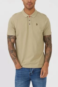 Luke 1977 Natural New Mead Fig Sport Core Polo Shirt