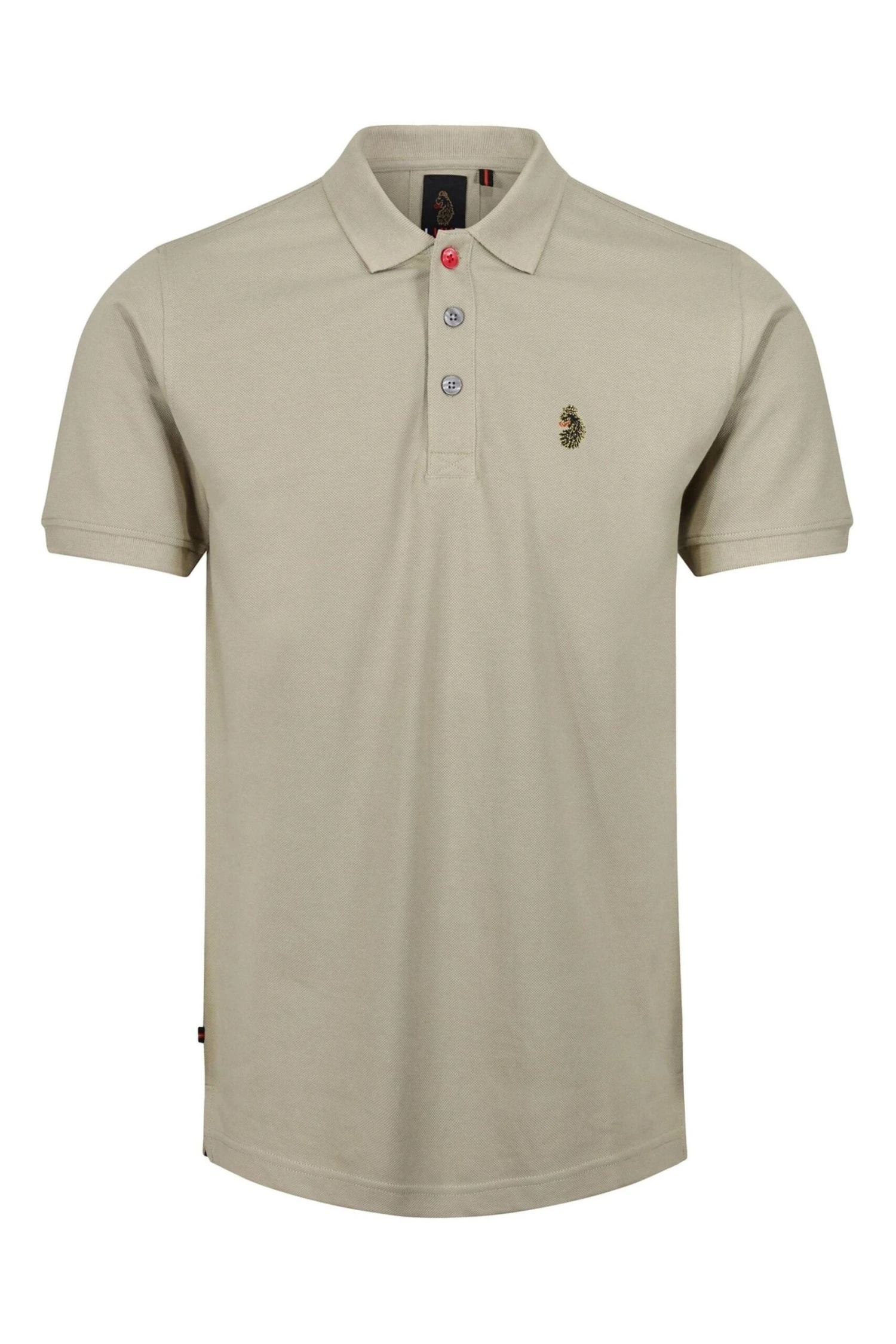 Luke 1977 Natural New Mead Fig Sport Core Polo Shirt 4 Luke 1977 Natural New Mead Fig Sport Core Polo Shirt - Imagen 4