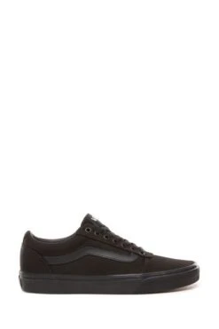 Vans Ward Suede Canvas Mens Trainers-Negro -Tienda Barata Deporte 230844