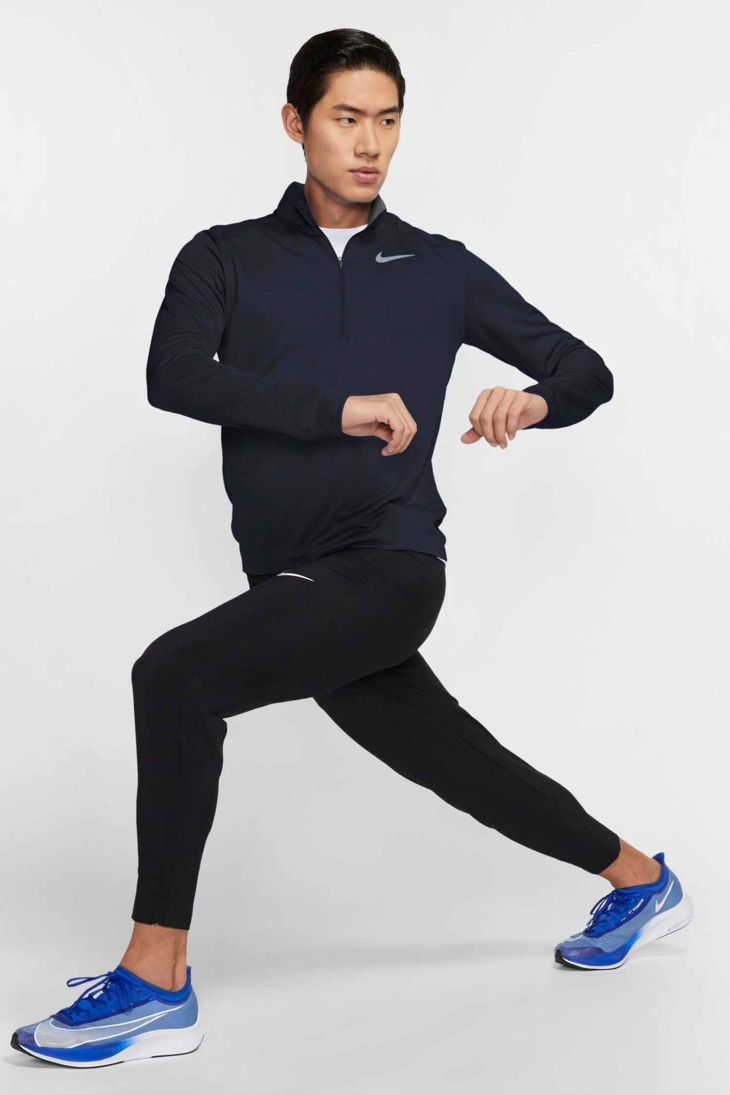 Nike Blue Pacer Half Zip Running Top 3 Nike Blue Pacer Half Zip Running Top - Imagen 3