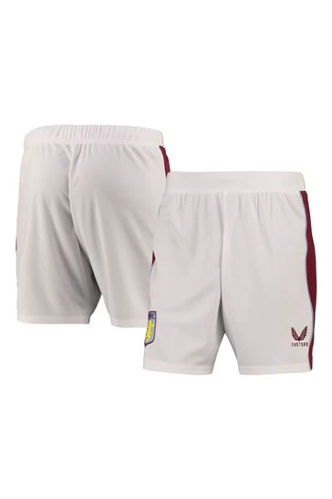 Castore Aston Villa Home 2022-23 White Shorts 4 Castore Aston Villa Home 2022-23 White Shorts - Imagen 4