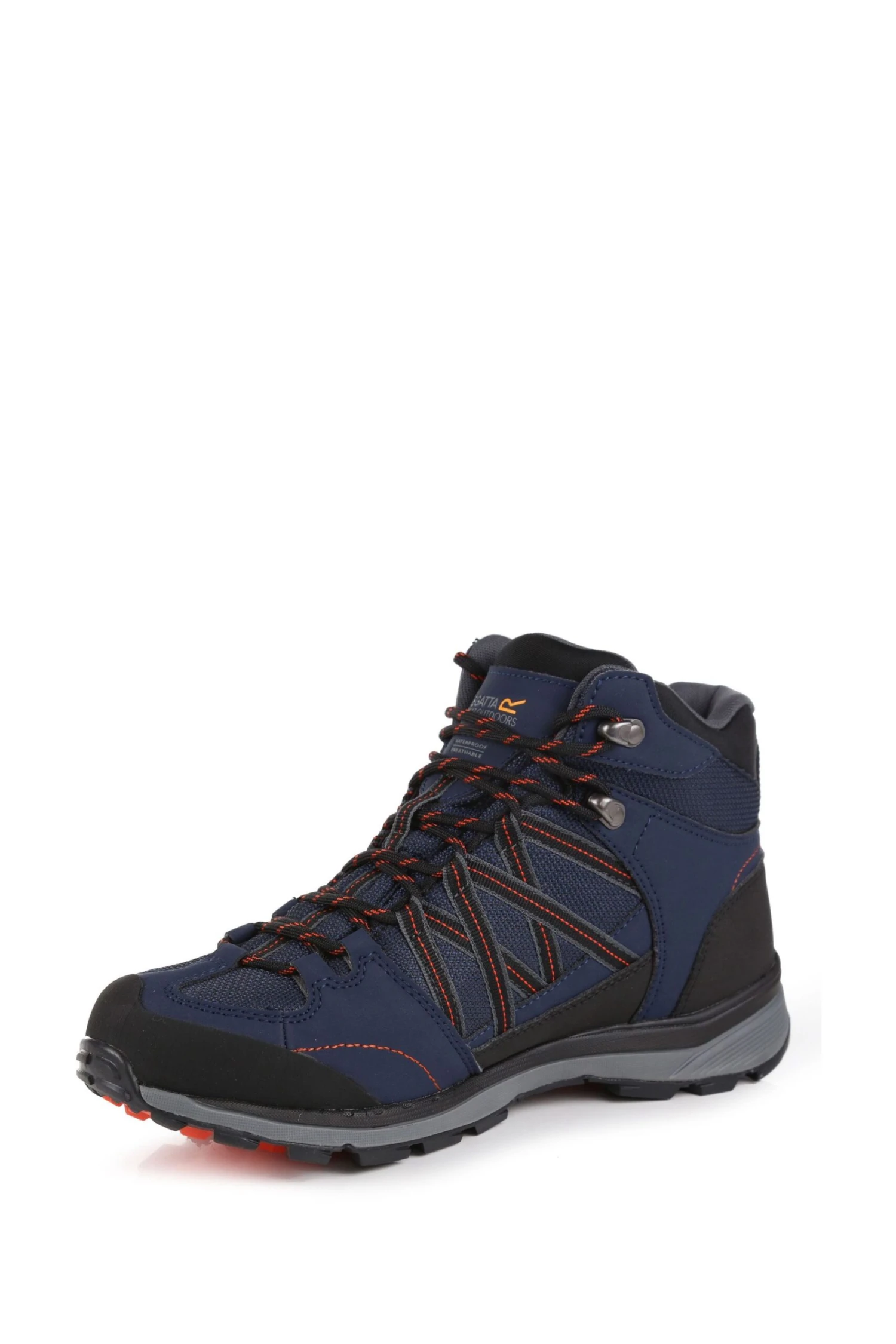 Regatta Samaris Mid II Waterproof Walking Boots-Azul Marino 3 Regatta Samaris Mid II Waterproof Walking Boots-Azul Marino - Imagen 3