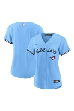 Nike Blue Toronto Jays Official Replica Alternate Road Jersey