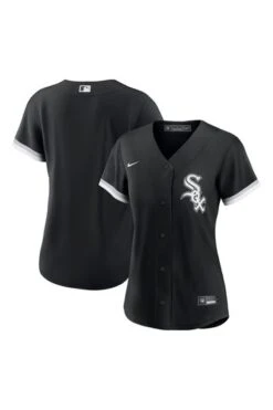 Nike Black Chicago White Sox Official Replica Alternate Jersey -Tienda Barata Deporte 315812
