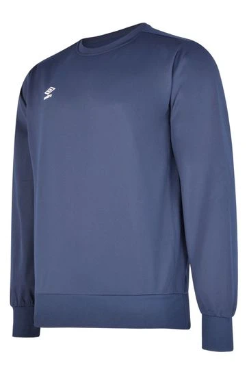 Umbro Blue Club Essential Poly Sweatshirt 2 Umbro Blue Club Essential Poly Sweatshirt - Imagen 2