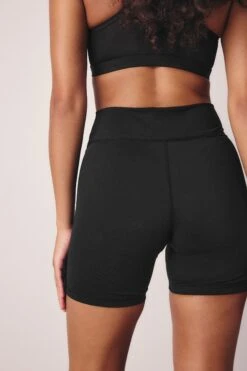 Black Next Active Sports Tummy Control High Waisted Sculpting Shorts -Tienda Barata Deporte 348069s6
