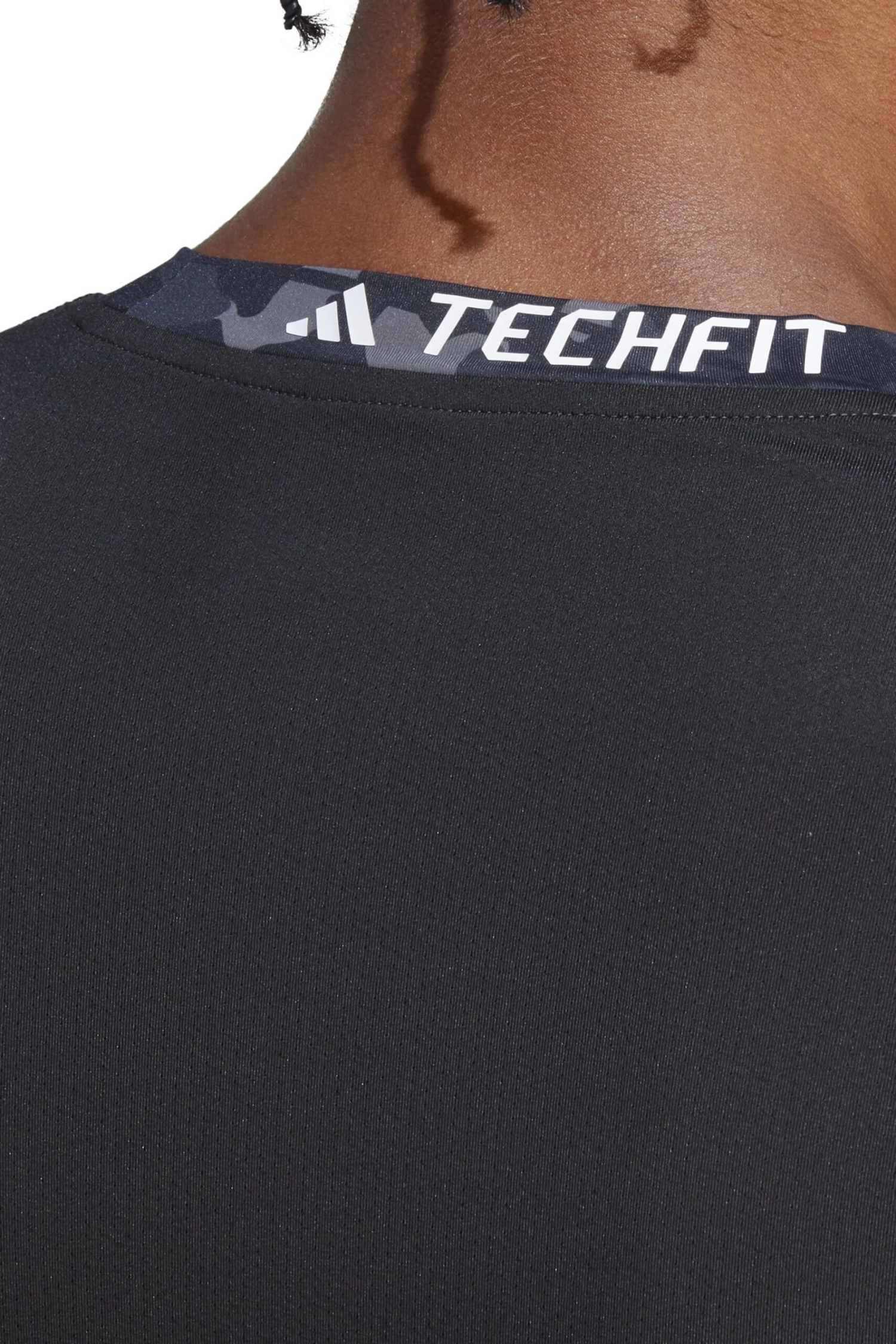 Adidas Black Performance Techfit Allover Print Training Long-Sleeve Top 6 Adidas Black Performance Techfit Allover Print Training Long-Sleeve Top - Imagen 6