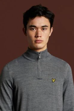 Lyle & Scott Golf Quarter Zip Pullover Jumper-Negro -Tienda Barata Deporte 409180s4