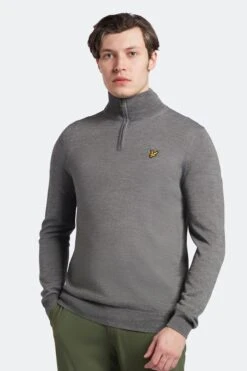 Lyle & Scott Golf Quarter Zip Pullover Jumper-Negro -Tienda Barata Deporte 409180s5