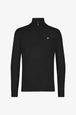Lyle & Scott Golf Quarter Zip Pullover Jumper-Negro -Tienda Barata Deporte 411140