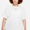 Nike White Curve Oversized Essential T-Shirt