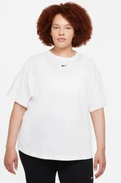 Nike White Curve Oversized Essential T-Shirt