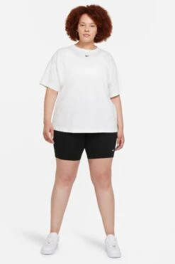Nike White Curve Oversized Essential T-Shirt -Tienda Barata Deporte 414531s3