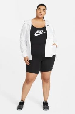 Nike Black Curve Sportswear Essentials Mid Rise Bike Shorts -Tienda Barata Deporte 435285s4