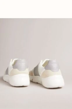 Ted Baker Cecylem Grey Mixed Material Chunky Sneakers -Tienda Barata Deporte 441633s3