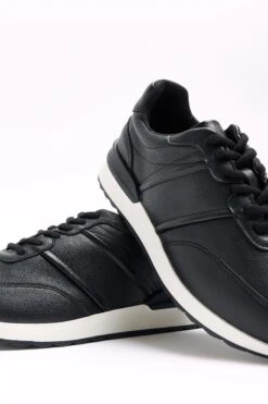 River Island Black Lace-Up Chunky Runner Trainers 8 River Island Black Lace-Up Chunky Runner Trainers -Tienda Barata Deporte 459919s4