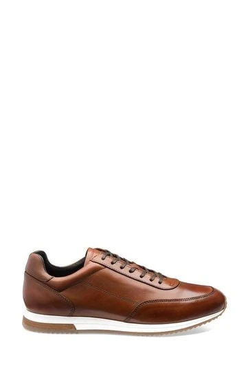 Loake Bannister Leather Trainers-Marrón Tostado 5 Loake Bannister Leather Trainers-Marrón Tostado - Imagen 5