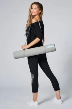 Pineapple Grey Yoga Mat 6 Pineapple Grey Yoga Mat -Tienda Barata Deporte 484960s3