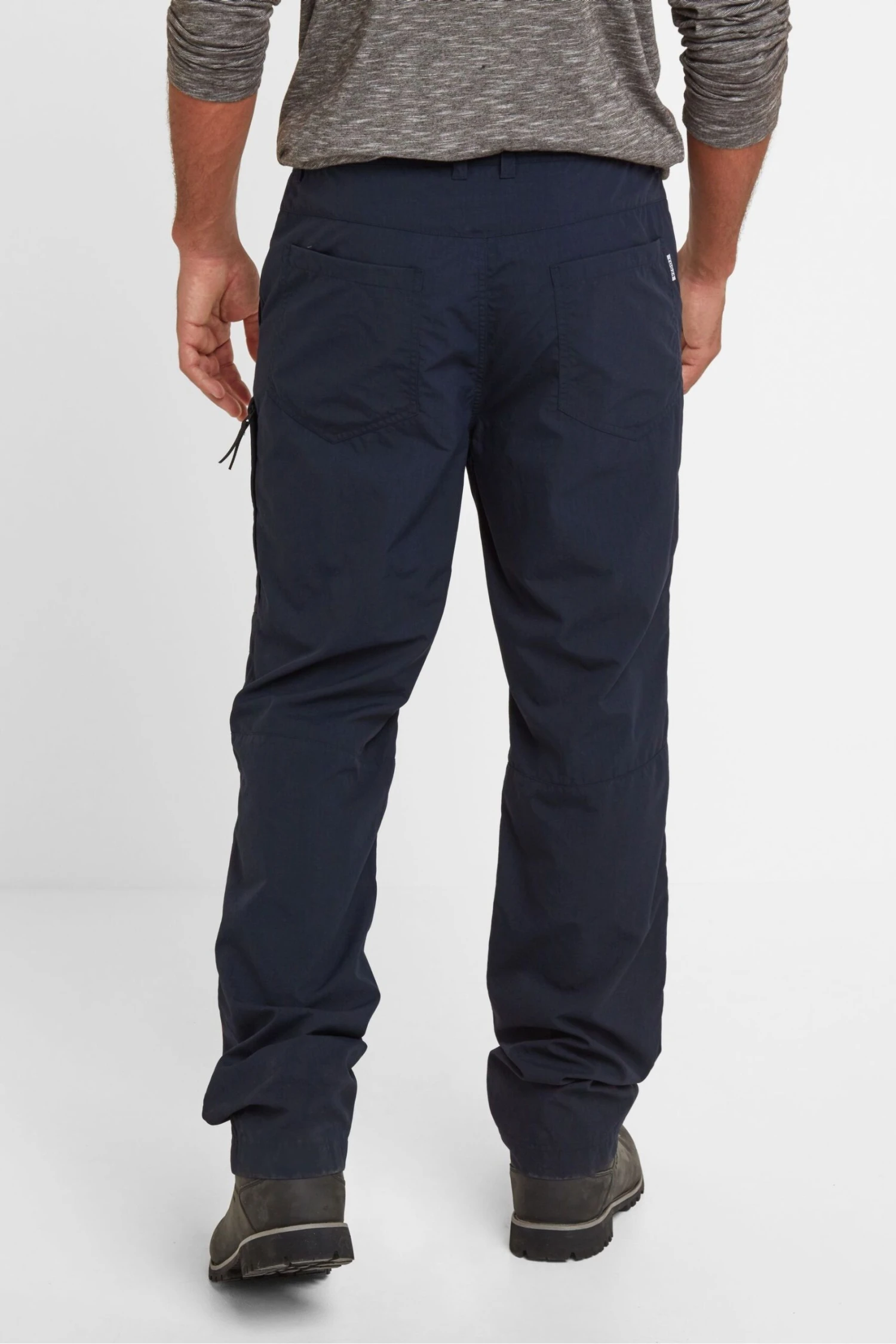 Tog 24 Mens Blue Rowland Tech Short Walking Trousers 2 Tog 24 Mens Blue Rowland Tech Short Walking Trousers - Imagen 2