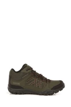 Regatta Edgepoint Mid Waterproof Walking Boots-Verde
