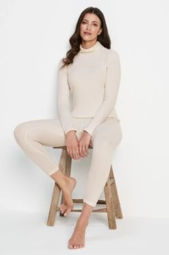 Tog 24 Womens Meru Thermal Rollneck White Sweater -Tienda Barata Deporte 494938s4