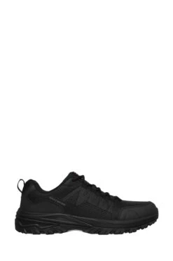 Skechers Black Fannter Mens Trainers