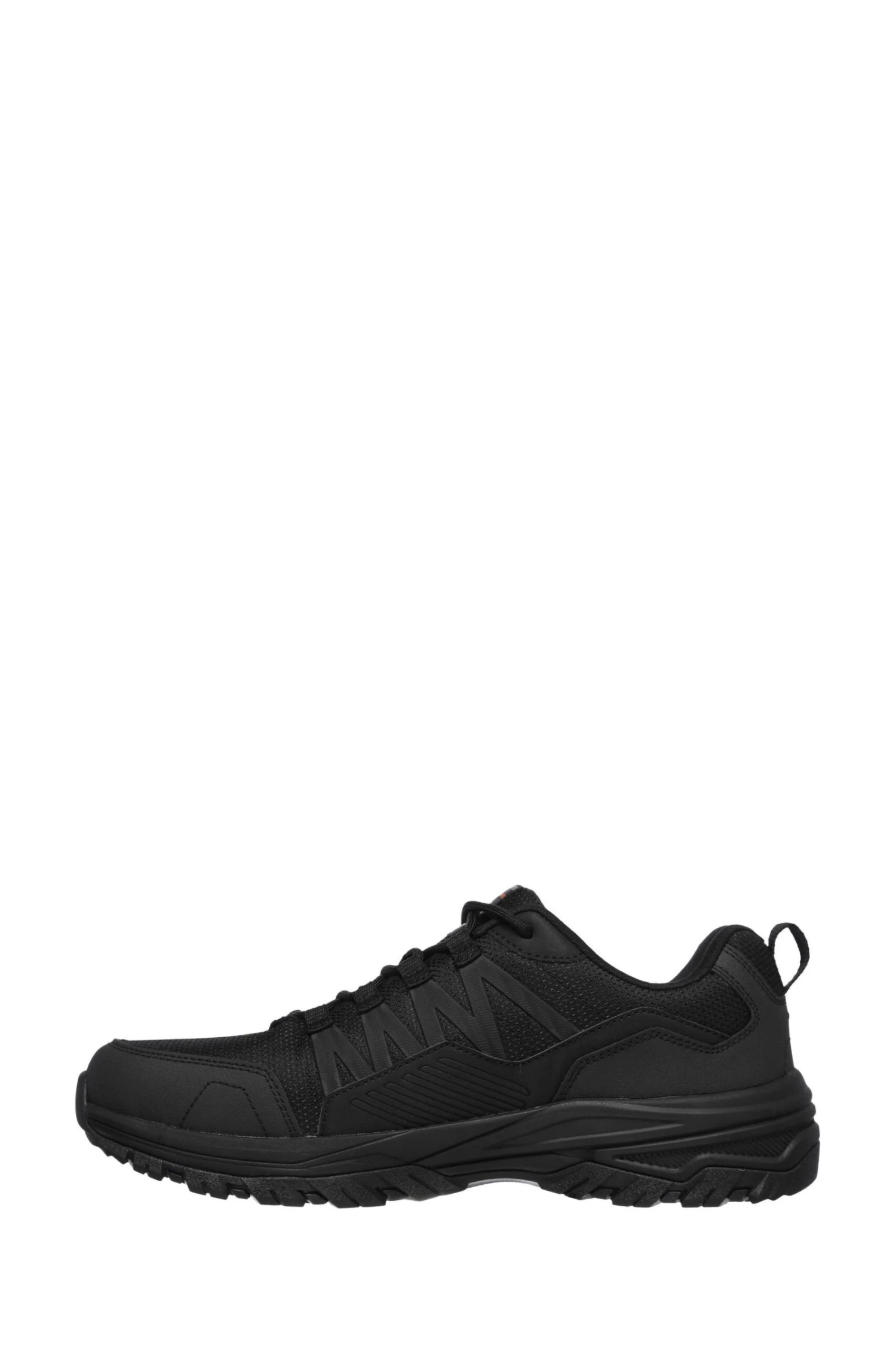 Skechers Black Fannter Mens Trainers 2 Skechers Black Fannter Mens Trainers - Imagen 2