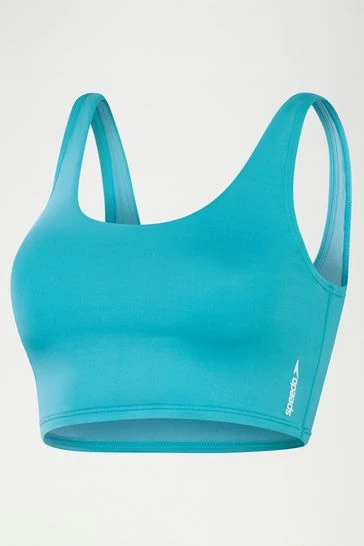 Speedo FLU3NTE Blue Bikini Top 7 Speedo FLU3NTE Blue Bikini Top - Imagen 7