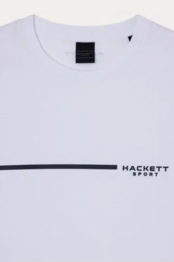 Hackett London Men White T-Shirt -Tienda Barata Deporte 513203s3