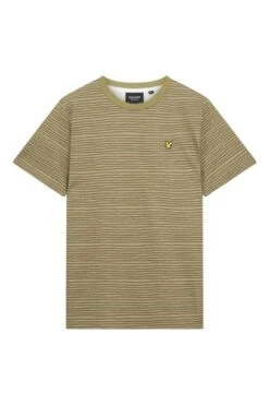 Lyle & Scott Green Breton Stripe T-Shirt -Tienda Barata Deporte 517283
