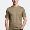 Lyle & Scott Green Breton Stripe T-Shirt