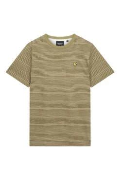 Lyle & Scott Green Breton Stripe T-Shirt -Tienda Barata Deporte 517283s5