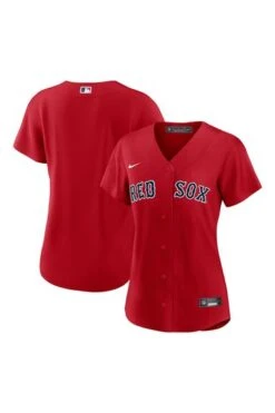 Nike Red Boston Red Sox Official Replica Alternate Jersey -Tienda Barata Deporte 521372
