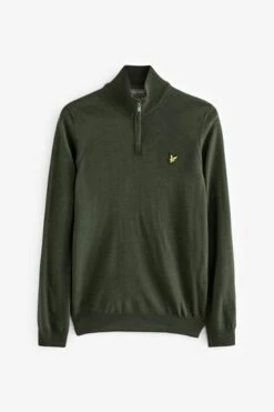 Lyle & Scott Golf Quarter Zip Pullover Jumper-Negro -Tienda Barata Deporte 543531
