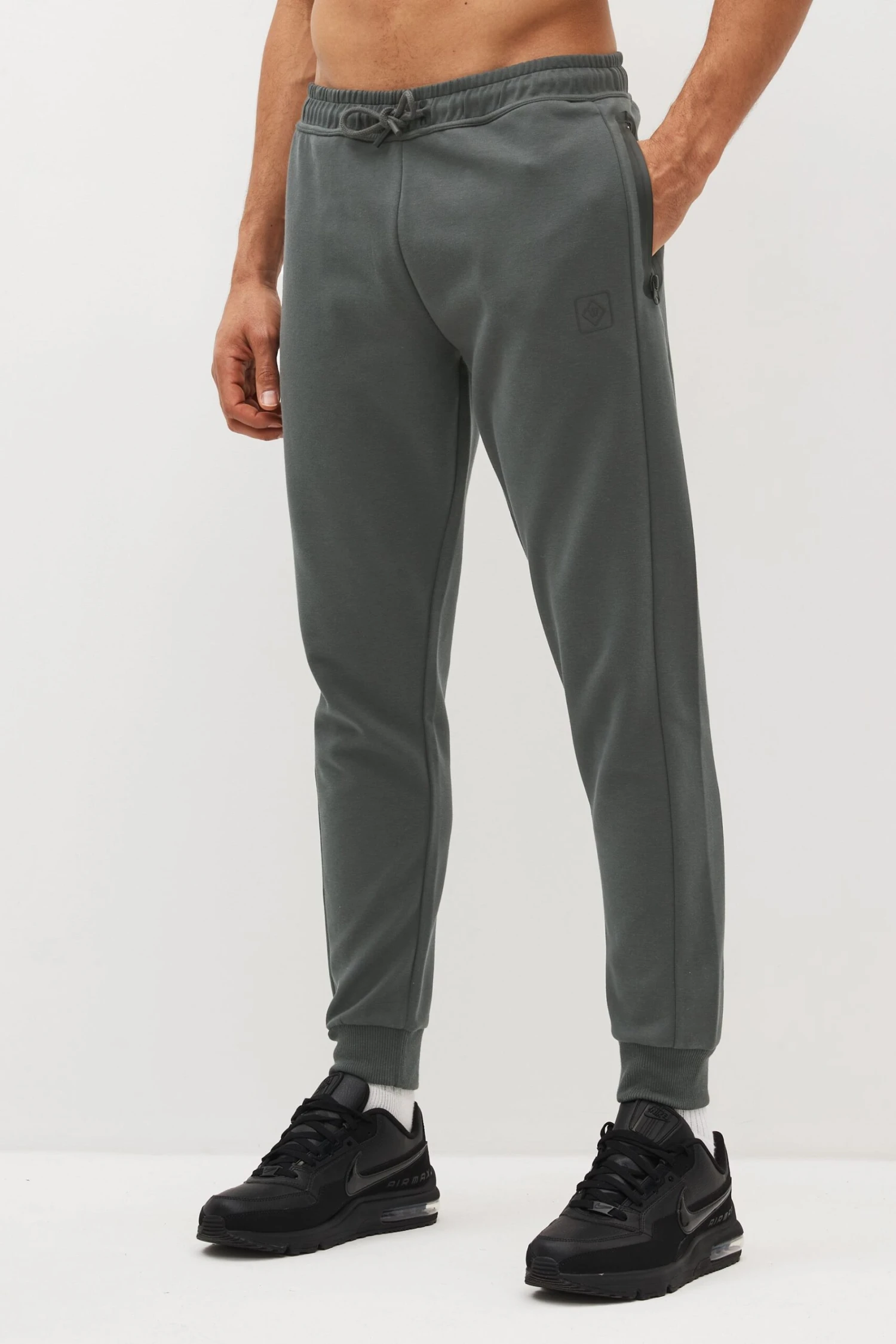 Next Slate Grey Athleisure Joggers-Gris 1 Next Slate Grey Athleisure Joggers-Gris