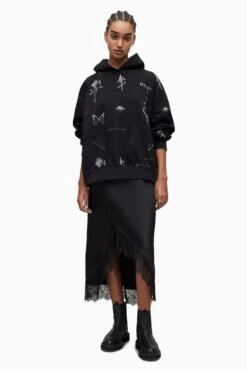 AllSaints Ventra Black Talon Hoodie -Tienda Barata Deporte 598825s3
