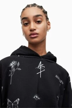 AllSaints Ventra Black Talon Hoodie -Tienda Barata Deporte 598825s5