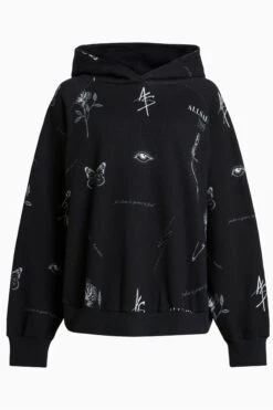 AllSaints Ventra Black Talon Hoodie -Tienda Barata Deporte 598825s6