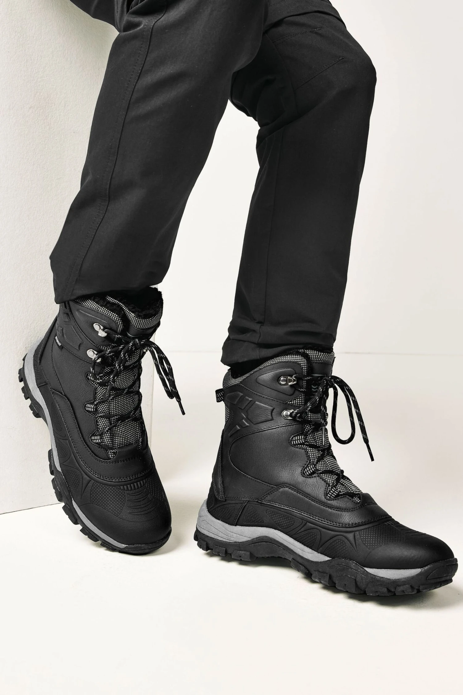 Next Black Waterproof Tall Snow Boots 1 Next Black Waterproof Tall Snow Boots