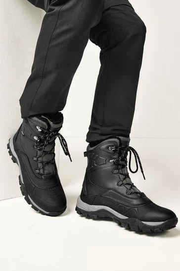 Next Black Waterproof Tall Snow Boots 8 Next Black Waterproof Tall Snow Boots - Imagen 8
