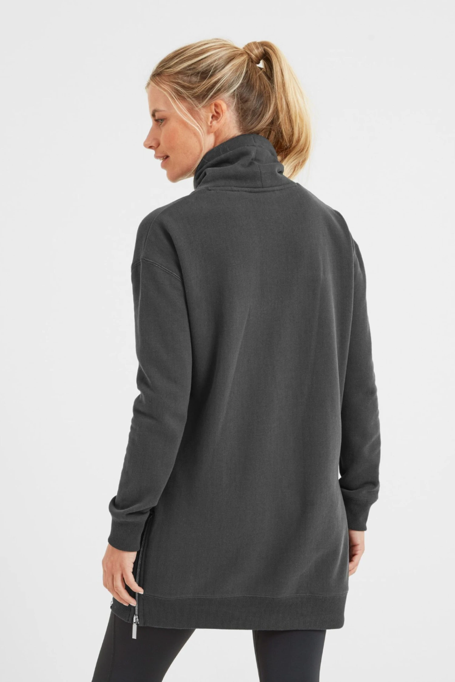 Tog 24 Womens Black Drakeford Sweat Top 2 Tog 24 Womens Black Drakeford Sweat Top - Imagen 2