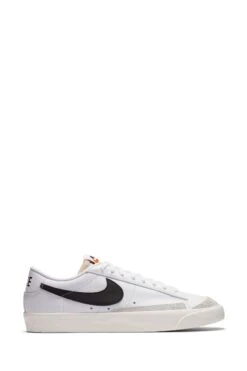 Nike White/Black Blazer Low 77 Vintage Trainers