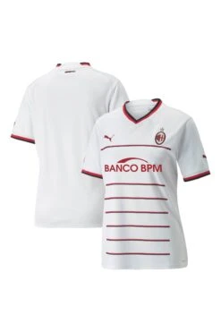 Puma White AC Milan Away Shirt 2022-23